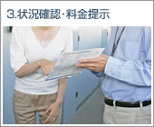 3.状況確認・料金提示